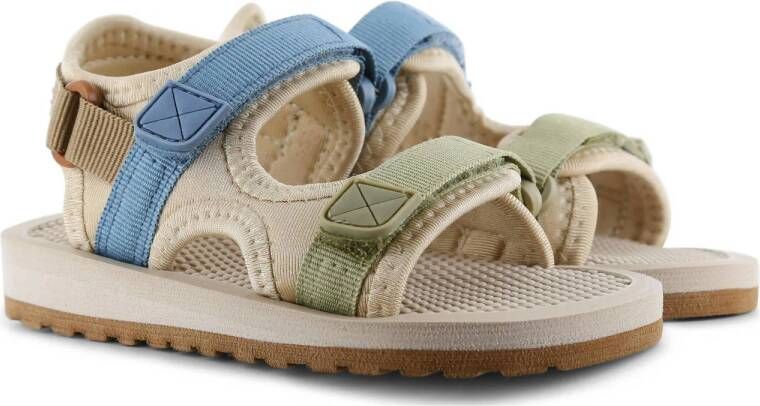 Shoesme sandalen beige blauw groen