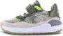 Shoesme sneakers groen beige Jongens Leer Meerkleurig 31 - Thumbnail 6