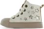 Shoesme Sh25w030 Sneakers Meisjes Leren Sneaker Beige - Thumbnail 3