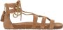 Shoesme suède sandalen cognac Bruin Meisjes Suede 40 - Thumbnail 7