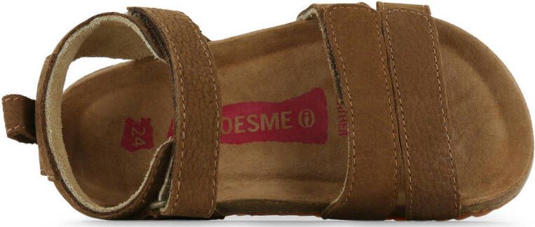 Shoesme suède sandalen cognac