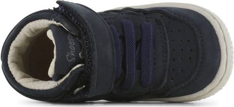 Shoesme suède sneakers donkerblauw