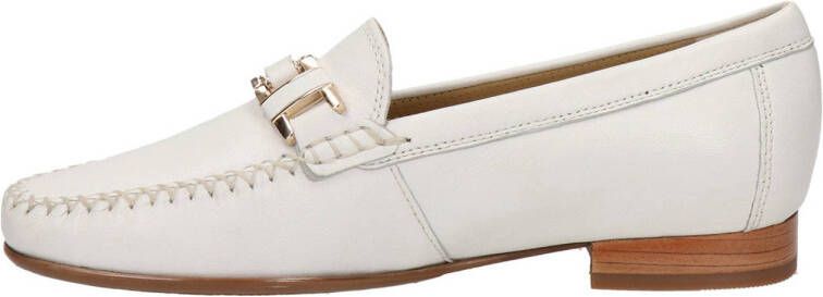 Sioux Cambria leren loafers wit