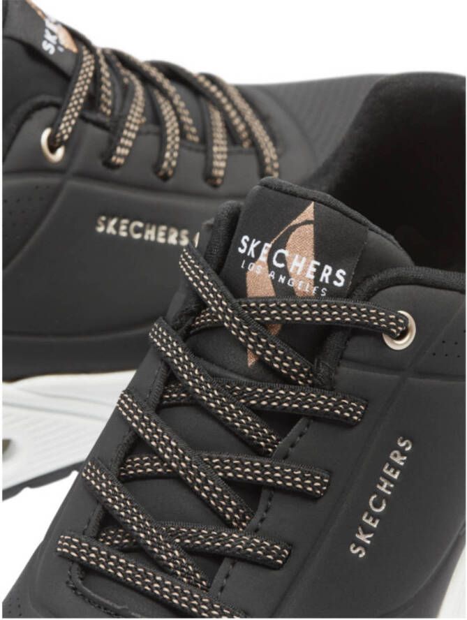 Skechers Sneakers 155196 Blk UNO Shimmer Away Zwart Dames - Foto 7