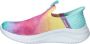 Skechers Pastel Clouds slip-on sneakers roze blauw geel Meisjes Textiel 37 - Thumbnail 3