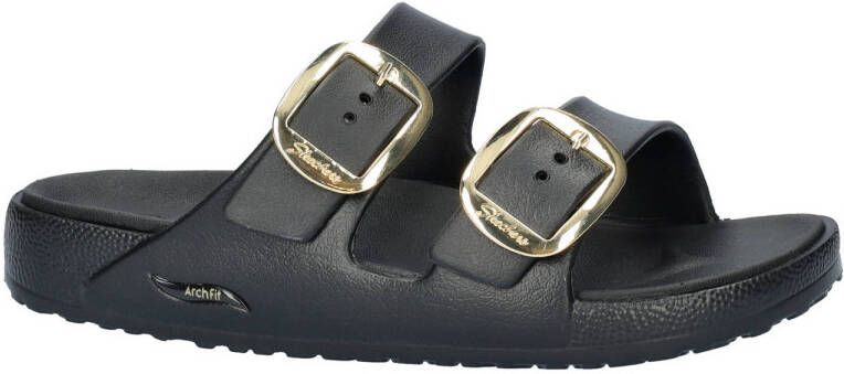 Skechers Arch Fit Cali Breeze 2.0 slippers zwart