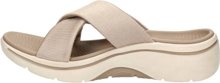Skechers Arch Fit Go Walk slippers taupe