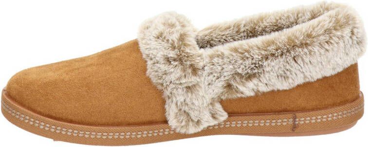 Skechers Cali pantoffels bruin