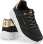 Skechers Uno Lite meisjes sneakers zwart goud Extra comfort Memory Foam - Thumbnail 6
