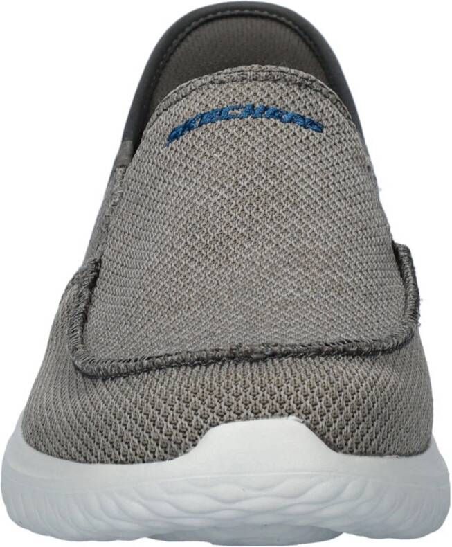 Skechers Delson 3.0 instappers grijs