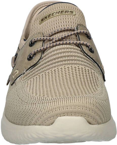 Skechers Delson 3.0 slip-on sneakers taupe