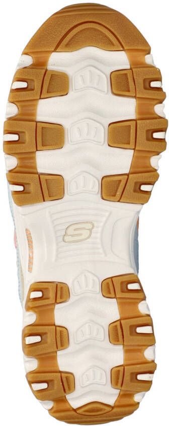 Skechers D'Lites Bold Vie chunky sneakers wit multi