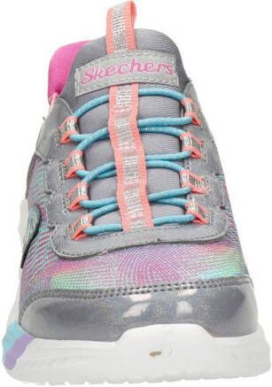 Skechers Dream Lights sneakers met glitters zilver