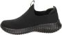 Skechers Elite Flex sneakers zwart Textiel 31 - Thumbnail 3