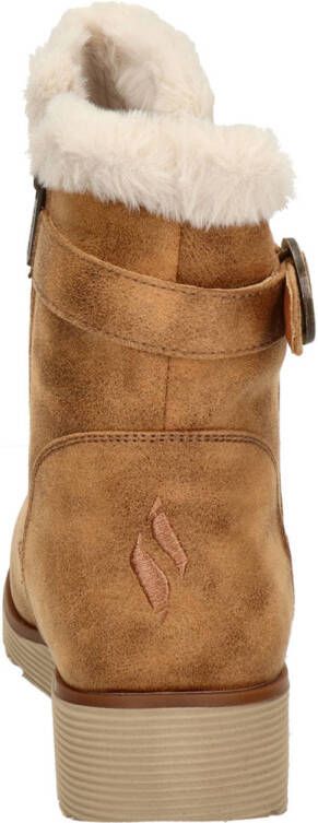 Skechers enkelboots cognac