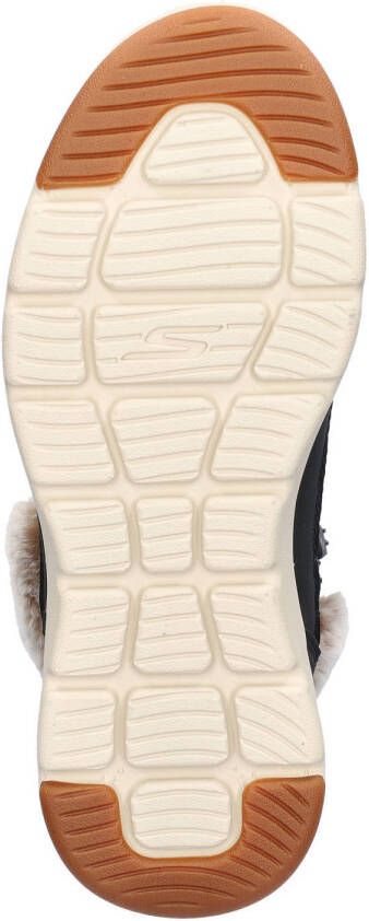 Skechers Glacial Ultra gevoerde veterboots zwart