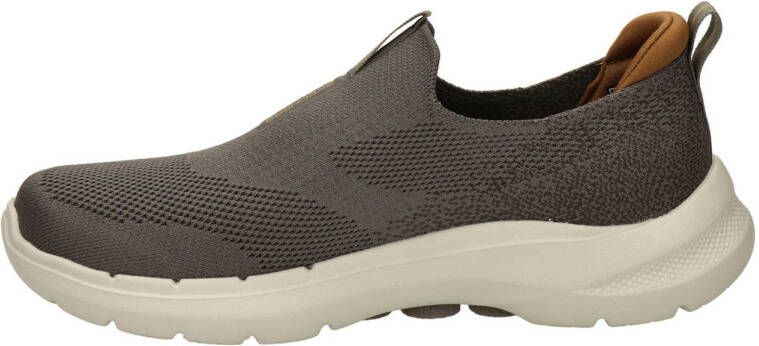 Skechers Go Walk 6 instappers taupe