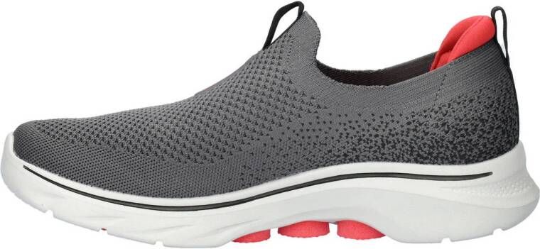 Skechers Go Walk 7 slip-on sneakers antraciet