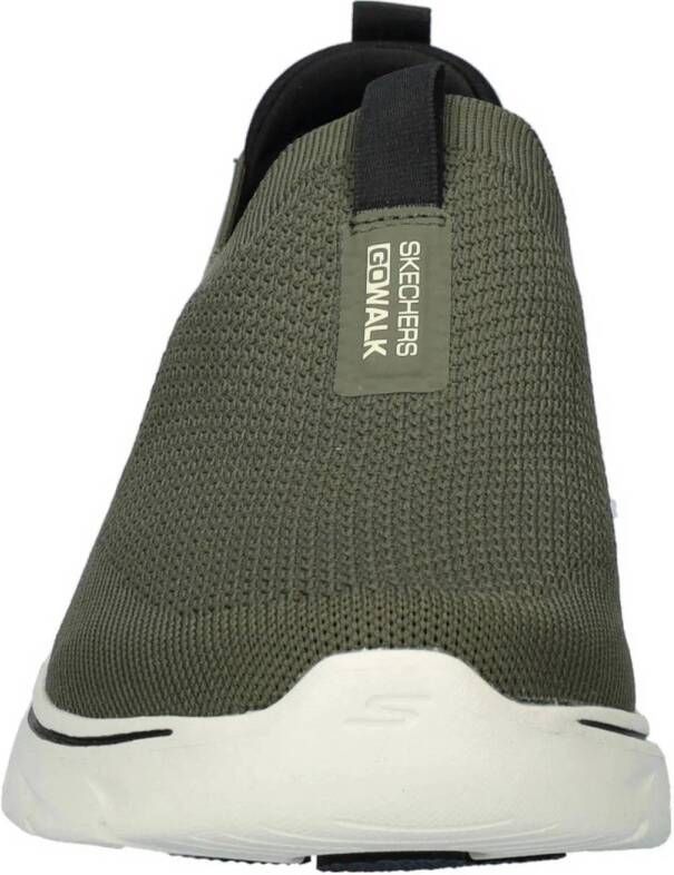 Skechers Go Walk 7 slip-on sneakers groen