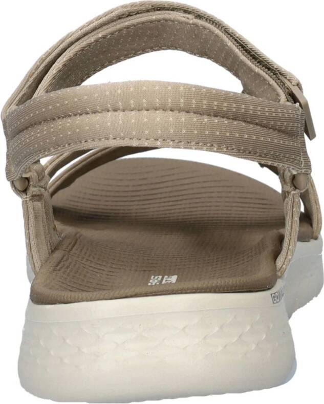 Skechers Go Walk Flex sandalen taupe