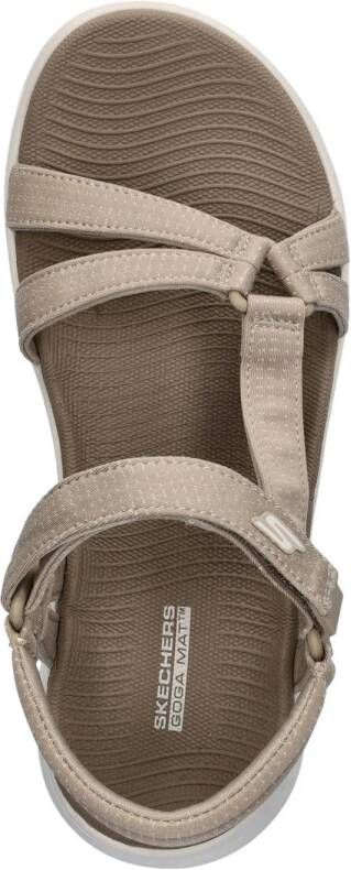 Skechers Go Walk Flex sandalen taupe