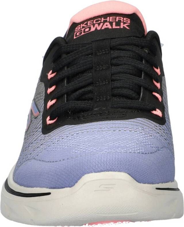 Skechers Hand Free Slip-Ins GoWalk 7 sneakers zwart multi