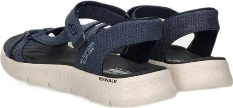 Skechers Hands Free Slip-Ins Go Walk Flex 5 sandalen blauw