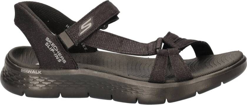 Skechers Hands Free Slip-Ins Go Walk Flex 5 sandalen zwart