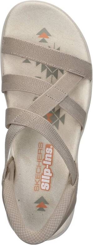 Skechers Hands Free Slip-Ins Reggar Slim sandalen taupe