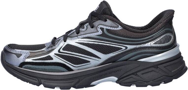 Skechers Hands Free Slip-Ins Stamina Sport chunky sneakers zwart multi