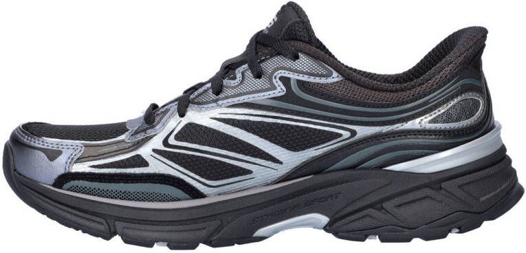 Skechers Hands Free Slip-Ins Stamina Sport chunky sneakers zwart multi