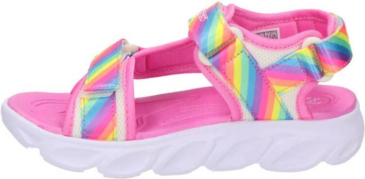 Skechers Hypno-Splash sandalen met lichtjes roze multi