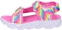 Skechers Hypno-Flash Rainbow Lights Meisjes Sandalen Multi - Thumbnail 4