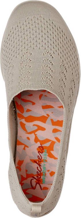Skechers instappers beige