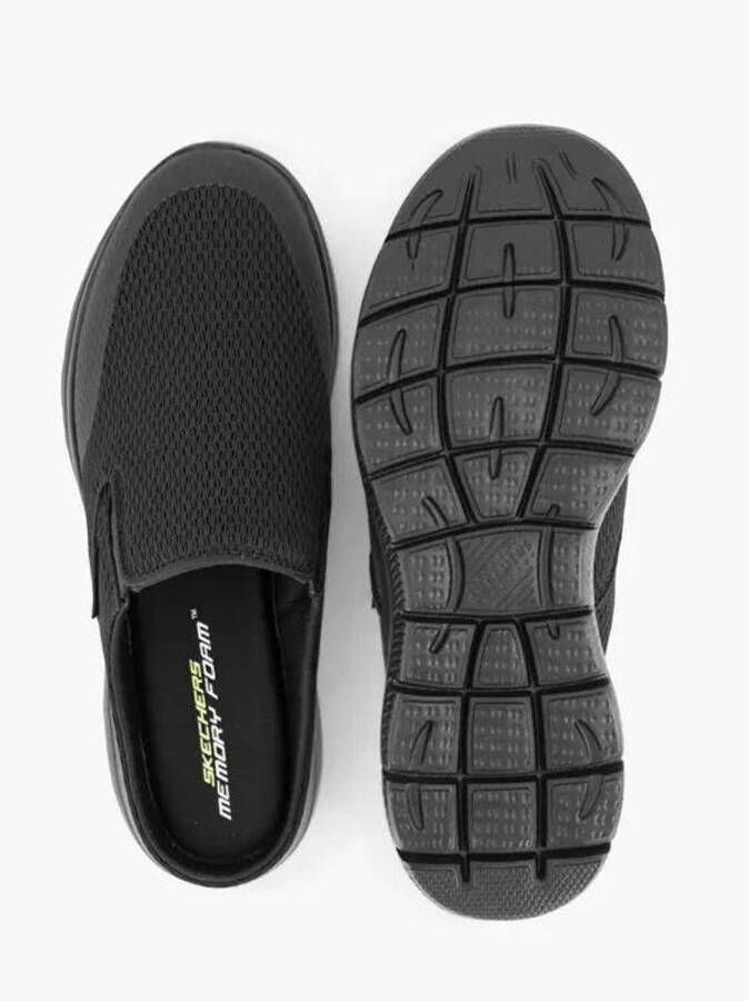 Skechers slippers zwart