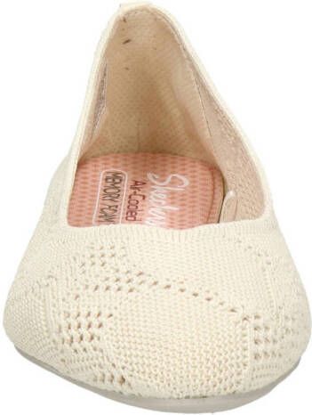 Skechers Knitty City ballerina's beige