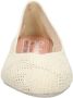 Skechers Knitty City dames ballerina Beige - Thumbnail 3