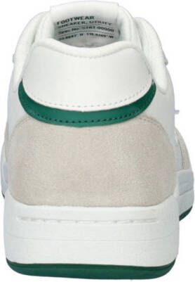 Skechers Koopa Volley suède sneakers wit groen