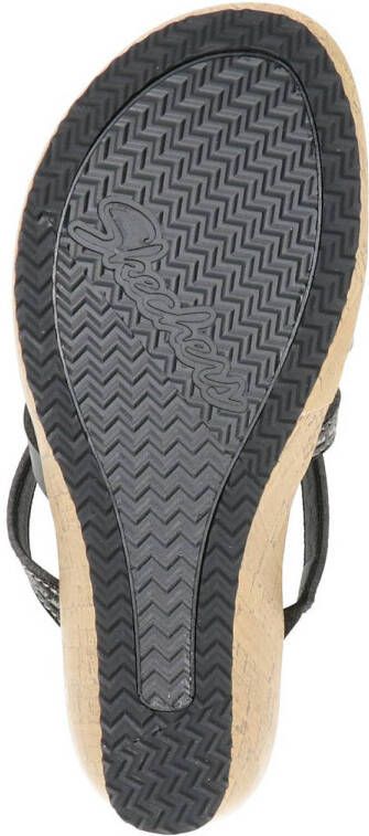 Skechers Luxe Foam slippers zwart