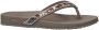 Skechers Meditation Arch Fit teenslippers met strass taupe - Thumbnail 3