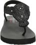 Skechers Meditation Pearl Perfection Dames Slippers Zwart - Thumbnail 5
