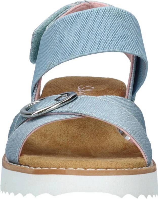 Skechers Miss Desert Kiss sandalen blauw