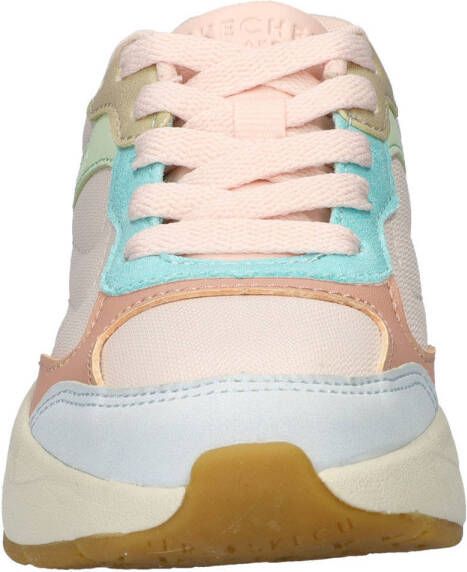 Skechers Nova Jogger chunky sneakers lichtroze