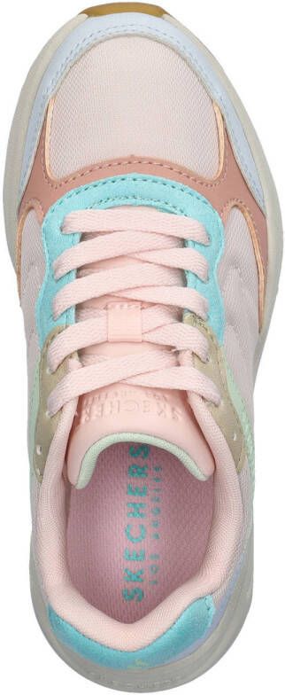 Skechers Nova Jogger chunky sneakers lichtroze