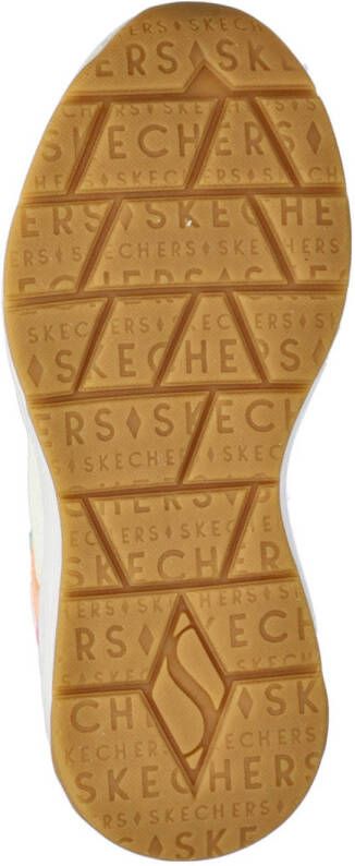 Skechers Nova Jogger chunky sneakers wit roze
