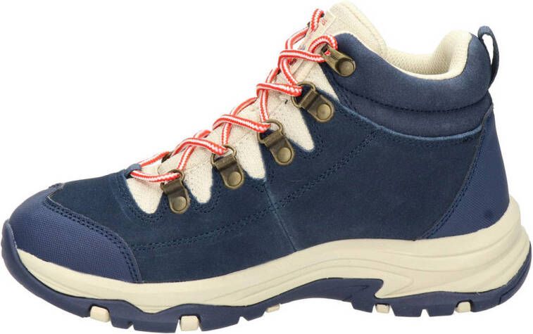 Skechers Outdoor suède wandelschoenen blauw