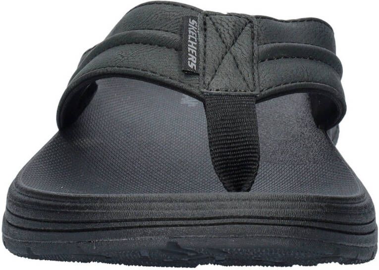Skechers Patino teenslippers zwart