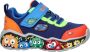 Skechers Play Scene chunky sneakers blauw multi - Thumbnail 3