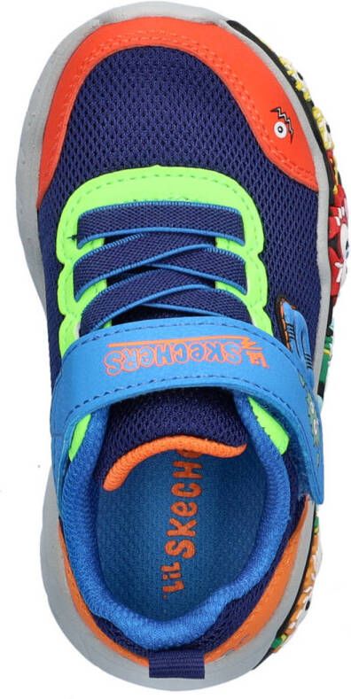 Skechers Play Scene chunky sneakers blauw multi