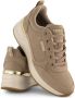 Skechers Billion 2 Prissy N Plush Dames Sneakers Taupe - Thumbnail 4